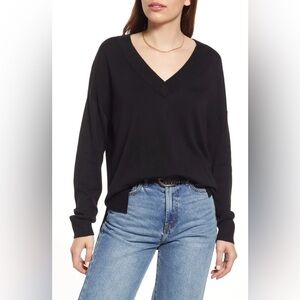 Treasure & Bond Black Knit Sweater